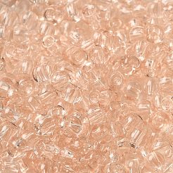 Стеклянные бусины прозрачных цветов&nbsp;SEED-P007-02A-04