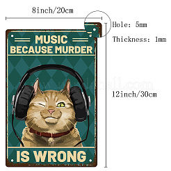 Eisenschild poster&nbsp;AJEW-WH0157-525