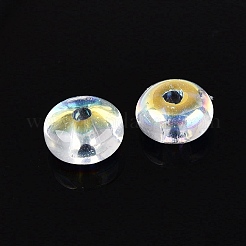Peinture de cuisson électroplaquée perles de verre transparentes&nbsp;EGLA-Q141-01A-A13