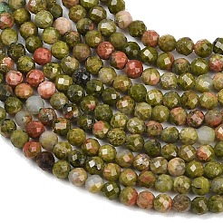 Природные Unakite бисер нитей&nbsp;G-B171-C03-2mm