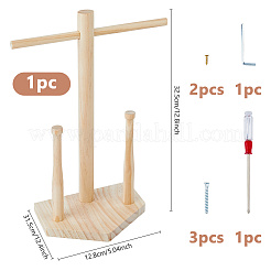Holzständer für Baseballringe&nbsp;RDIS-WH0011-37B