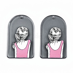 Прозрачные акриловые подвески&nbsp;KY-T022-01