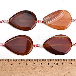 Agate à bandes naturelles / brins de perles d'agate à rayures&nbsp;GG-CBAE0EB-01A-05