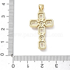 Colgante micropavé cubic zirconia de latón&nbsp;KK-CBA56EF-32G-01