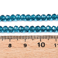 Chapelets de perles en verre&nbsp;EGLA-A044-T1mm-D27