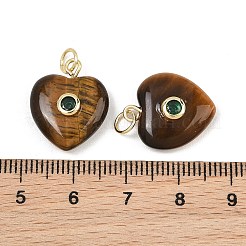 Pendentifs en œil de tigre naturel&nbsp;GG-CBA4154-05G-05