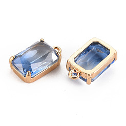 Pendentifs en verre de couleur dégradée&nbsp;GLAA-S193-008-A02