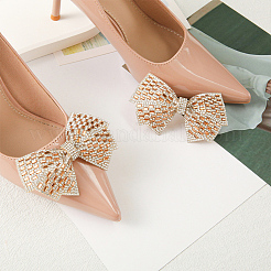 Schuhdekoration mit Schleife und Strassen&nbsp;DIY-WH0430-522C