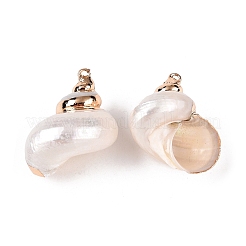 Pendentifs en coquillage naturel&nbsp;LS-SSHEL-N038-54
