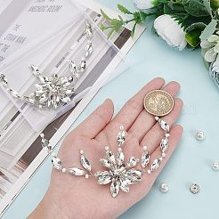 1 комплект стеклянных украшений для обуви&nbsp;FIND-FG0001-38