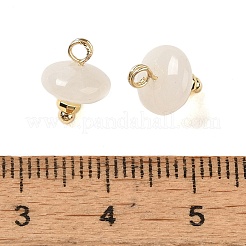 Подвески-рондель из натурального кристалла кварца&nbsp;G-G110-05B-06