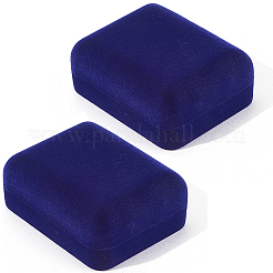 2 шт. бархатные подарочные коробки для хранения&nbsp;CON-BBC0001-22