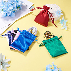 10 sac cadeau porte-bonheur en brocart avec cordon de serrage&nbsp;PAAG-TADJ0001-01F
