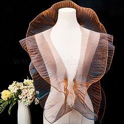 10 yard de bordure en dentelle plissée en polyester Lucency&nbsp;OCOR-GF0004-74B