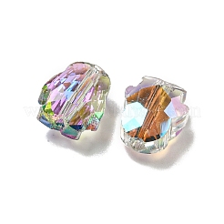 Гальванические стеклянные бусины&nbsp;EGLA-A041-01-HR02