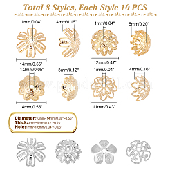 80 шт. 8 колпачка из нержавеющей стали 304 и нержавеющей стали 316&nbsp;STAS-UN0032-73
