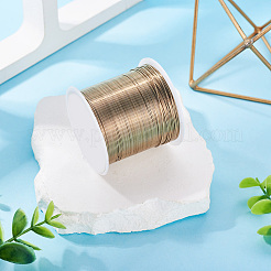 Fil de cuivre rond pour la fabrication de bijoux&nbsp;YS-TAC0004-0.6mm-18