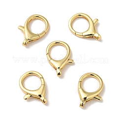 Fermoirs mousquetons en laiton&nbsp;X-KK-J301-27G