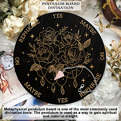 Tablero de péndulo de plástico pvc personalizado&nbsp;DIY-GA0004-45A