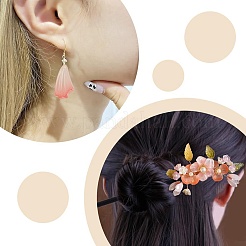 140 шт. 14 стильных сверкающих стеклянных подвески&nbsp;GLAA-AR0001-54