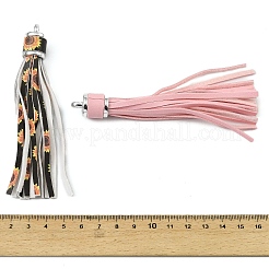 Пу кожа кисточкой украшения кулон&nbsp;FIND-K027-01P