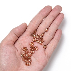 Perle di vetro ceco&nbsp;GLAA-L025-D06