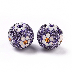 Бусины со стразами&nbsp;RB-L029-03C