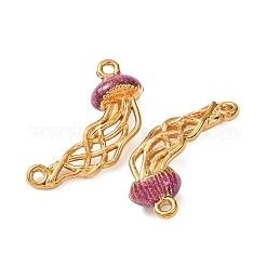 Anelli a forma di medusa in acciaio inossidabile 304 smaltato&nbsp;STAS-D263-08G