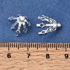 Ganci per tappo a forma di fiore in ottone&nbsp;KK-CBA1A60-23B-S
