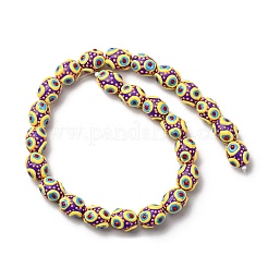 Стеклянные эмалевые бусины&nbsp;GLAA-C038-01E