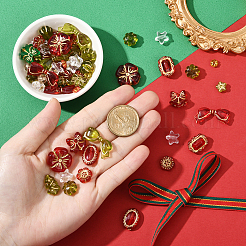 204шт акриловые бусины&nbsp;OACR-SC0002-43