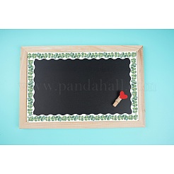 Rouleau d'autocollants de bordure de tableau d'affichage d'eucalyptus&nbsp;DIY-K038-01
