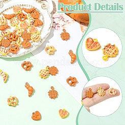 40 шт. 8 стиля подвески из сплава с покрытием из запекаемой краски&nbsp;ENAM-CJ0007-06