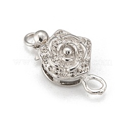 Латунные застежки из латуни с платиновым покрытием&nbsp;X-KK64