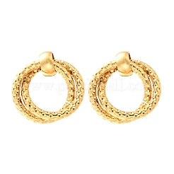Pendientes de acero inoxidable 201&nbsp;EJEW-Q026-02G-C