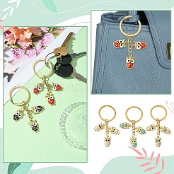 Брелок из эмалевого сплава&nbsp;KEYC-YW00078-01