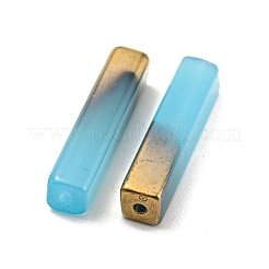 Гальванические стеклянные бусины&nbsp;GLAA-D024-02E