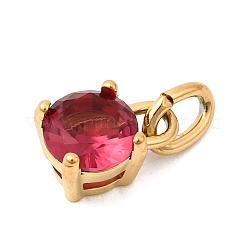 Подвески из нержавеющей стали Birthdaystone на тему июля&nbsp;STAS-B128-60G-07