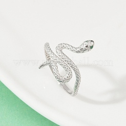 925 кольцо из стерлингового серебра&nbsp;RJEW-D315-01P