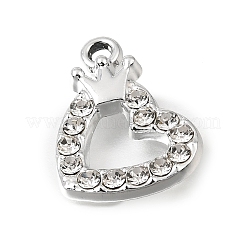 Pendenti in strass di cristallo in lega di placcatura uv&nbsp;RB-CBAD37D-30P
