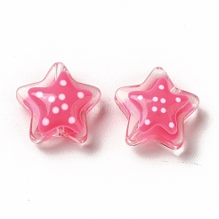 Прозрачные стеклянные бусины&nbsp;LAMP-M011-05E