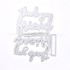 Углеродистая сталь разрезает трафареты&nbsp;DIY-I083-06P