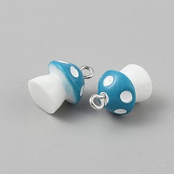 Подвески из непрозрачной смолы&nbsp;CRES-WH0017-07P-02