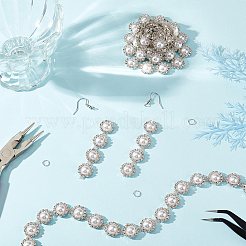 Chaîne de coupe en laiton avec strass&nbsp;CHC-FG0001-03