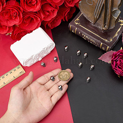 10 шт. бусины из хирургической нержавеющей стали 316 на Хэллоуин&nbsp;STAS-ME0002-89