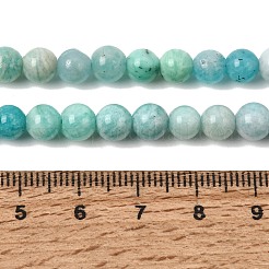 Rangs de perles d'amazonite naturelle à dégradé&nbsp;GG-CBA54CC-C01-6mm