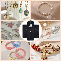 3 комплект прямоугольных бархатных мешочков для хранения часов ABAG-BBC0001-12C