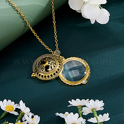 1 collana con ciondolo magnetico con lente d'ingrandimento per donna&nbsp;TOOL-FH0001-86