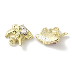 Подвески из сплава с покрытием в форме сердца&nbsp;FIND-I039-28G