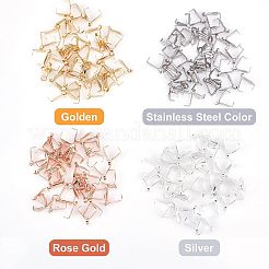 160 Stück 4 Farben 304 Edelstahl Eispickel Klemmbügel&nbsp;STAS-UN0022-71